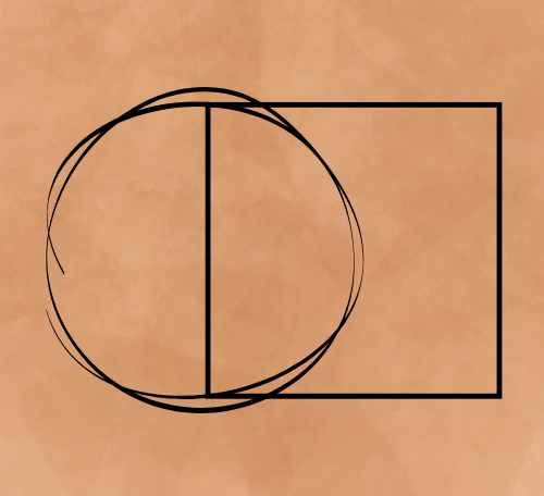 Logo van Entrada in het zand afgebeeld.