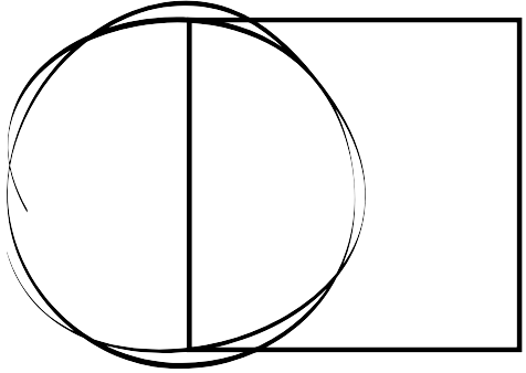 logo van Entrada met cirkel en vierkant half in elkaar.