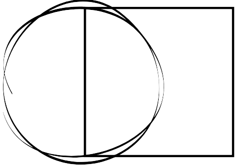 logo van Entrada met cirkel en vierkant half in elkaar.
